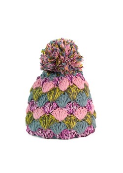 Czapka Szalone kolory ze sklepu JK-Collection w kategorii Czapki zimowe damskie - zdjęcie 165109718