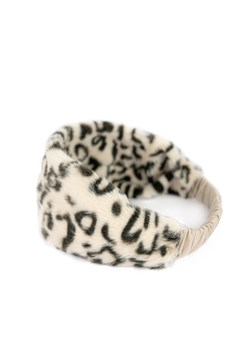 Opaska Fuzzy leopard ze sklepu JK-Collection w kategorii Opaski damskie - zdjęcie 165134136