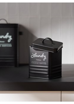Sinsay - Pojemnik do przechowywania - czarny ze sklepu Sinsay w kategorii Pudełka i pojemniki - zdjęcie 165141326