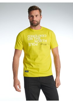 Sinsay - Koszulka z nadrukiem - żółty ze sklepu Sinsay w kategorii T-shirty męskie - zdjęcie 165141368