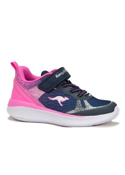 Sneakersy Kangaroos 18835 Navy/Neon Pink ze sklepu Awis Obuwie w kategorii Buty sportowe dziecięce - zdjęcie 165147639