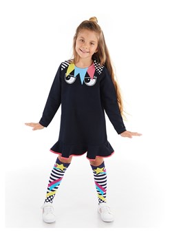 Denokids 2-częściowy zestaw &quot;Eyes&quot; w kolorze czarnym ze wzorem ze sklepu Limango Polska w kategorii Sukienki dziewczęce - zdjęcie 165154145