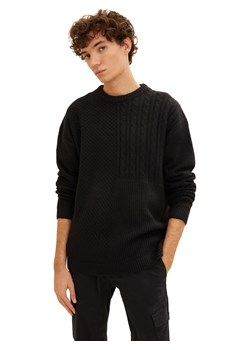 Tom Tailor Sweter w kolorze czarnym ze sklepu Limango Polska w kategorii Swetry męskie - zdjęcie 165155078