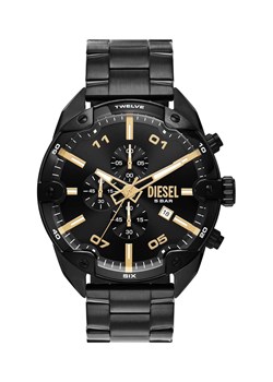 Diesel zegarek męski kolor czarny ze sklepu ANSWEAR.com w kategorii Zegarki - zdjęcie 165159935
