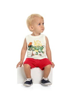 Komplet chłopięcy na lato Let's Roll T-shirt + spodenki ze sklepu 5.10.15 w kategorii Komplety niemowlęce - zdjęcie 165179019