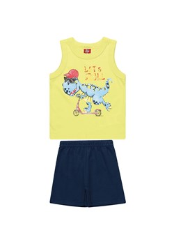 Komplet chłopięcy na lato Let's Roll T-shirt i spodenki ze sklepu 5.10.15 w kategorii Komplety niemowlęce - zdjęcie 165179877