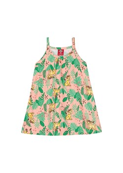 Bawełniana sukienka Safarii z cienkimi ramiączkami ze sklepu 5.10.15 w kategorii Sukienki niemowlęce - zdjęcie 165182579