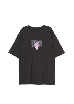 Cropp - Czarna koszulka z nadrukiem Gengar - czarny ze sklepu Cropp w kategorii T-shirty męskie - zdjęcie 165193956