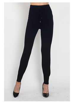 ASSUILI Spodnie w kolorze czarnym ze sklepu Limango Polska w kategorii Spodnie damskie - zdjęcie 165195559