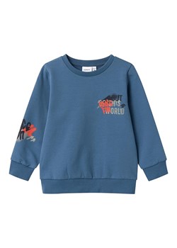 name it Bluza &quot;Nicki&quot; w kolorze niebieskim ze sklepu Limango Polska w kategorii Bluzy chłopięce - zdjęcie 165196215