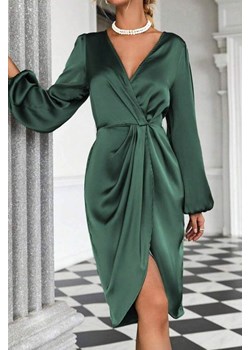 Sukienka EVATELA GREEN ze sklepu Ivet Shop w kategorii Sukienki - zdjęcie 165207686