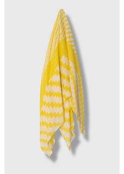 Tommy Hilfiger szal damski kolor żółty wzorzysty ze sklepu ANSWEAR.com w kategorii Szaliki i chusty damskie - zdjęcie 165211266