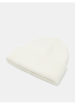 Mohito - Gładka czapka - biały ze sklepu Mohito w kategorii Czapki zimowe damskie - zdjęcie 165218468