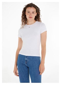 TOMMY JEANS Koszulka w kolorze białym ze sklepu Limango Polska w kategorii Bluzki damskie - zdjęcie 165221827