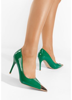Zielone szpilki Dream V2 B ze sklepu Zapatos w kategorii Czółenka - zdjęcie 165298317