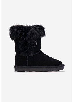 Czarne kozaki dziewczęce Patisa ze sklepu Zapatos w kategorii Buty zimowe dziecięce - zdjęcie 165299817