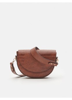 Sinsay - Torebka saddle bag - brązowy ze sklepu Sinsay w kategorii Listonoszki - zdjęcie 165303849