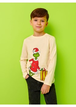 Sinsay - Koszulka Grinch - kremowy ze sklepu Sinsay w kategorii T-shirty chłopięce - zdjęcie 165303886
