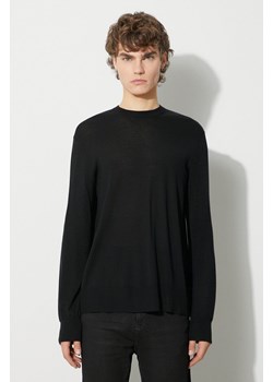 Neil Barett sweter wełniany EVERYDAY SMALL BOLT WOOL męski kolor czarny lekki PBMA153.V604.0101 ze sklepu PRM w kategorii Swetry męskie - zdjęcie 165308825