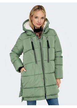 ONLY Płaszcz pikowany w kolorze jasnozielonym ze sklepu Limango Polska w kategorii Płaszcze damskie - zdjęcie 165309816