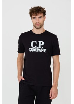 C.P. COMPANY Czarny t-shirt Short Sleeve, Wybierz rozmiar L ze sklepu outfit.pl w kategorii T-shirty męskie - zdjęcie 165311145
