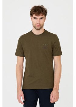 AERONAUTICA MILITARE Zielony t-shirt, Wybierz rozmiar L ze sklepu outfit.pl w kategorii T-shirty męskie - zdjęcie 165311169