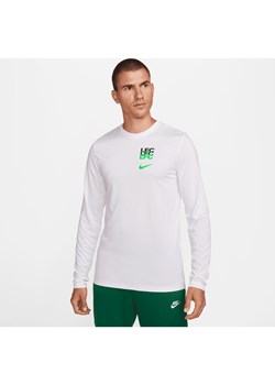Męski T-shirt piłkarski z długim rękawem Liverpool F.C. Legend - Biel ze sklepu Nike poland w kategorii T-shirty męskie - zdjęcie 165316749