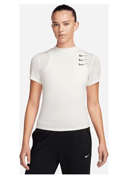 Damska koszulka z krótkim rękawem do biegania Nike Dri-FIT ADV Running Division - Brązowy ze sklepu Nike poland w kategorii Bluzki damskie - zdjęcie 165316799