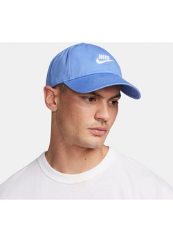 Czapka z efektem sprania Futura Nike Club - Niebieski ze sklepu Nike poland w kategorii Czapki z daszkiem męskie - zdjęcie 165316818