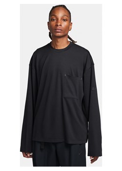 Męska koszulka z długim rękawem Nike Sportswear Dri-FIT Tech Pack - Czerń ze sklepu Nike poland w kategorii T-shirty męskie - zdjęcie 165316845