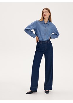 Reserved - Jeansowa koszula - niebieski ze sklepu Reserved w kategorii Koszule damskie - zdjęcie 165334217