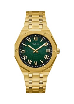 Guess zegarek męski kolor złoty ze sklepu ANSWEAR.com w kategorii Zegarki - zdjęcie 165342117