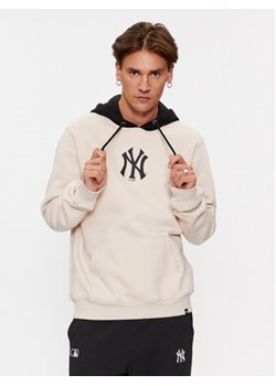 47 Brand Bluza New York Yankees BB017PEMTCB601204BN Écru Regular Fit ze sklepu MODIVO w kategorii Bluzy męskie - zdjęcie 165369088