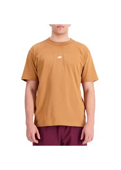 Koszulka New Balance MT31504TOB - brązowa ze sklepu streetstyle24.pl w kategorii T-shirty męskie - zdjęcie 165371599