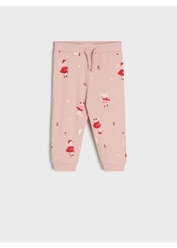 Sinsay - Spodnie dresowe jogger - różowy ze sklepu Sinsay w kategorii Spodnie i półśpiochy - zdjęcie 165378057
