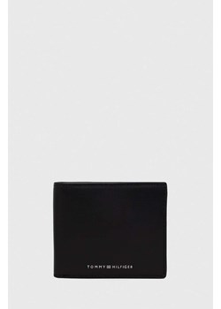 Tommy Hilfiger portfel skórzany męski kolor czarny AM0AM11871 ze sklepu ANSWEAR.com w kategorii Portfele męskie - zdjęcie 165385658