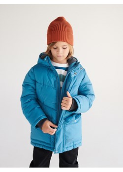 Reserved - Pikowana kurtka z ociepleniem - ciemny turkus ze sklepu Reserved w kategorii Kurtki chłopięce - zdjęcie 165387515