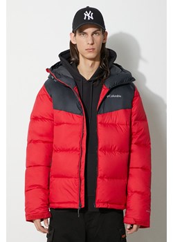 Columbia kurtka Iceline kolor czerwony ze sklepu PRM w kategorii Kurtki męskie - zdjęcie 165392867