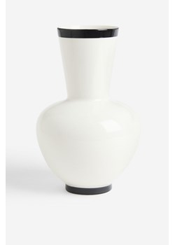 H & M - Wysoki wazon porcelanowy - Biały ze sklepu H&M w kategorii Wazony - zdjęcie 165394899
