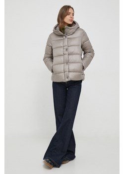 Sisley kurtka damska kolor szary zimowa ze sklepu ANSWEAR.com w kategorii Kurtki damskie - zdjęcie 165395695