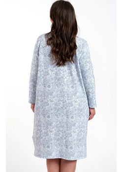 Koszula nocna damska zapinana na zamek Gracjela, Kolor niebieski-wzór, Rozmiar L, Italian Fashion ze sklepu Primodo w kategorii Koszule nocne - zdjęcie 165399776