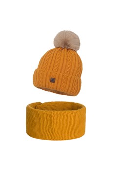 Zimowy komplet Damski ze sklepu JK-Collection w kategorii Komplety czapka i szalik damskie - zdjęcie 165401975