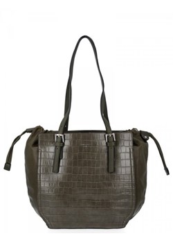 Torebka Damska typu Shopper Bag firmy David Jones Khaki ze sklepu torbs.pl w kategorii Torby Shopper bag - zdjęcie 165408468