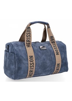 Torby Podróżne firmy Herisson Niebieskie (kolory) ze sklepu torbs.pl w kategorii Torby podróżne - zdjęcie 165408487