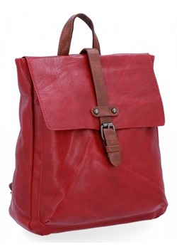Plecaki Damskie Vintage firmy Herisson Bordowe (kolory) ze sklepu torbs.pl w kategorii Plecaki - zdjęcie 165410547