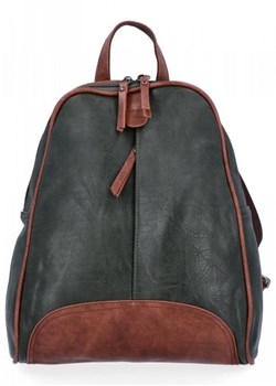 Plecak Damski XL firmy Herisson Zielony (kolory) ze sklepu torbs.pl w kategorii Plecaki - zdjęcie 165412306