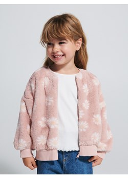 Reserved - Bluza z futerka - brudny róż ze sklepu Reserved w kategorii Bluzy i swetry - zdjęcie 165418968