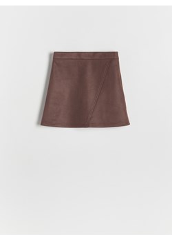 Reserved - Spódnica mini - mahoniowy ze sklepu Reserved w kategorii Spódnice dziewczęce - zdjęcie 165419005