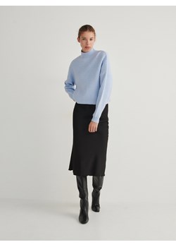 Reserved - Sweter ze stójką - jasnoniebieski ze sklepu Reserved w kategorii Swetry damskie - zdjęcie 165419246