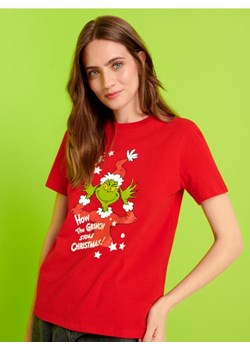 Sinsay - Koszulka Grinch - czerwony ze sklepu Sinsay w kategorii Bluzki damskie - zdjęcie 165419939